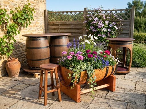 Comptoir + Bac à fleurs